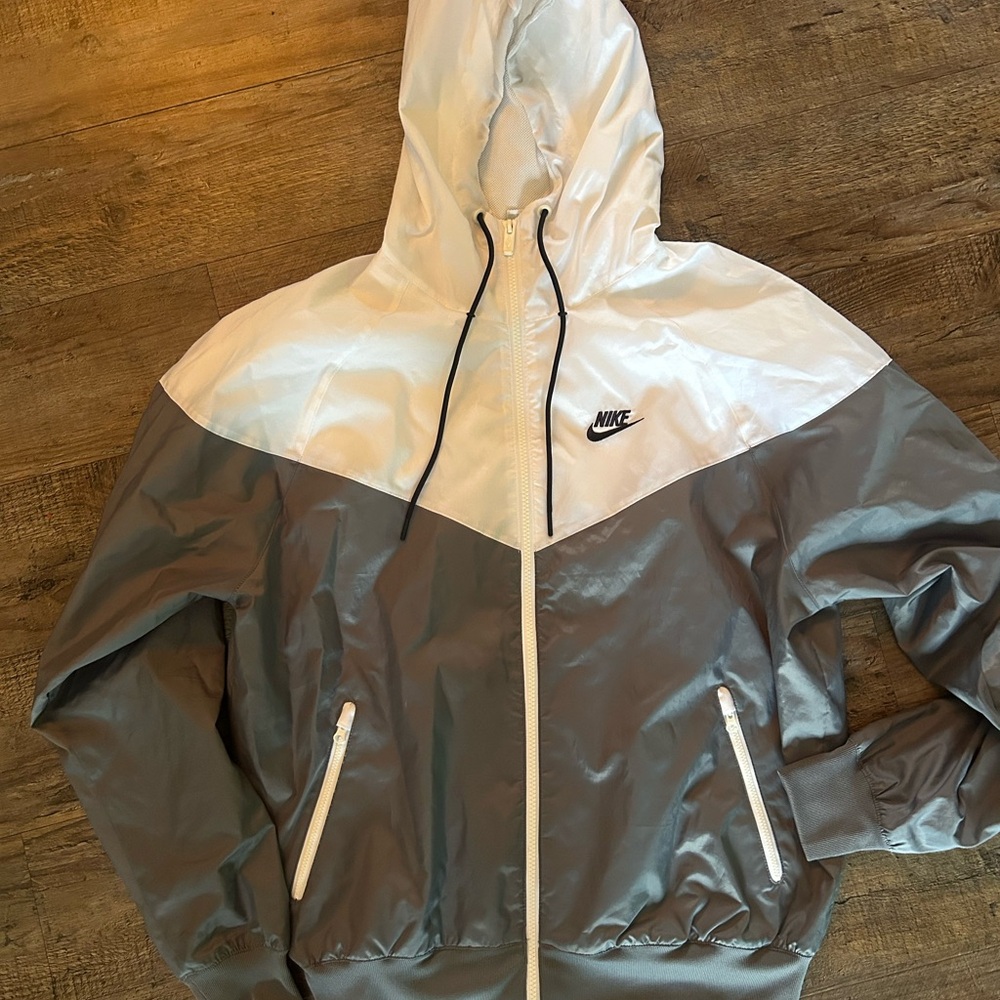 Nike The Windrunner White Mesh Jacket